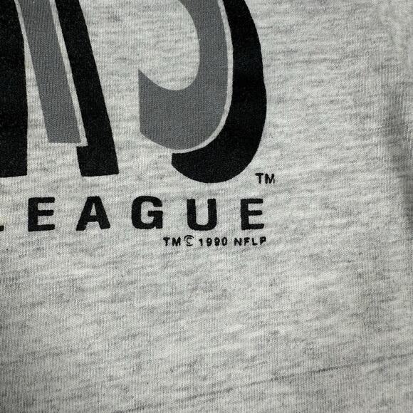 VINTAGE 1990 Los Angeles Raiders Shirt Men's L Logo 7 Logo NFL - Picture 4 of 8